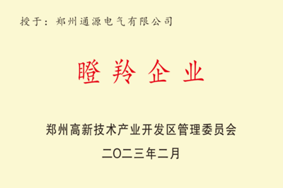 瞪羚企业2023